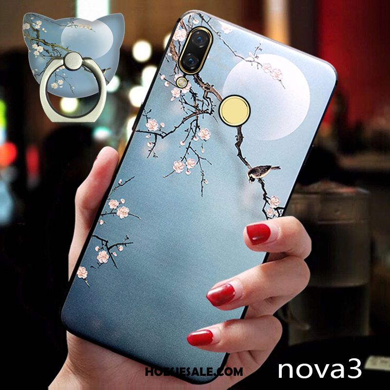 Huawei Nova 3 Hoesje Mobiele Telefoon Chinese Stijl Anti-fall Trend Scheppend Korting