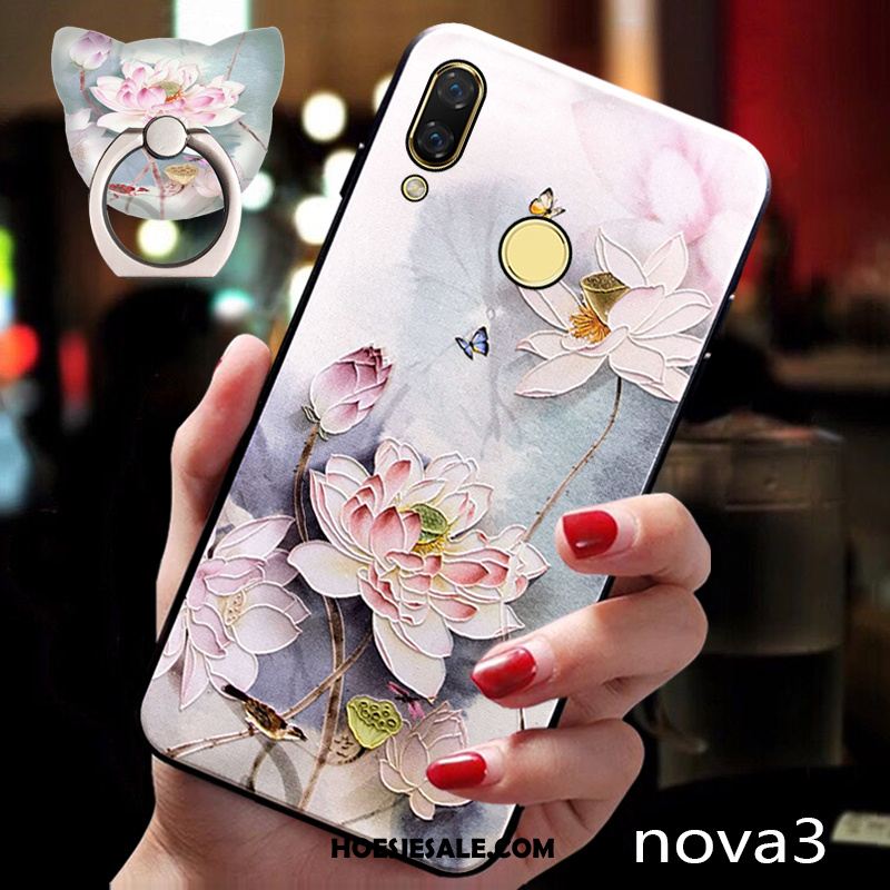 Huawei Nova 3 Hoesje Mobiele Telefoon Chinese Stijl Anti-fall Trend Scheppend Korting