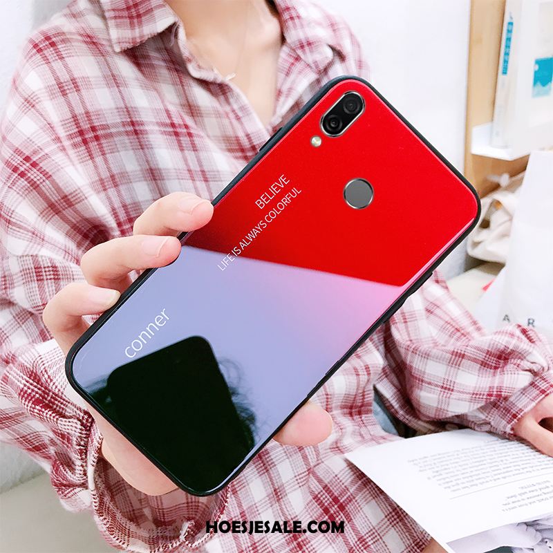Huawei Nova 3 Hoesje Net Red Kleurverloop Persoonlijk Mobiele Telefoon Rood Kopen