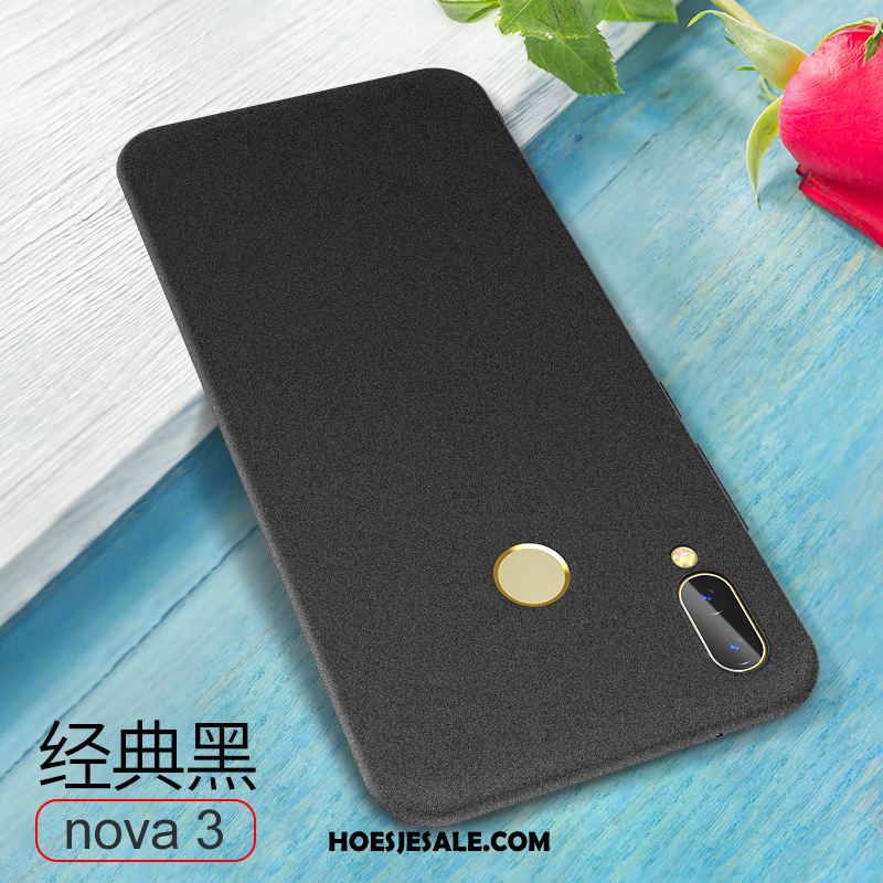 Huawei Nova 3 Hoesje Siliconen All Inclusive Bescherming Trend Schrobben Sale