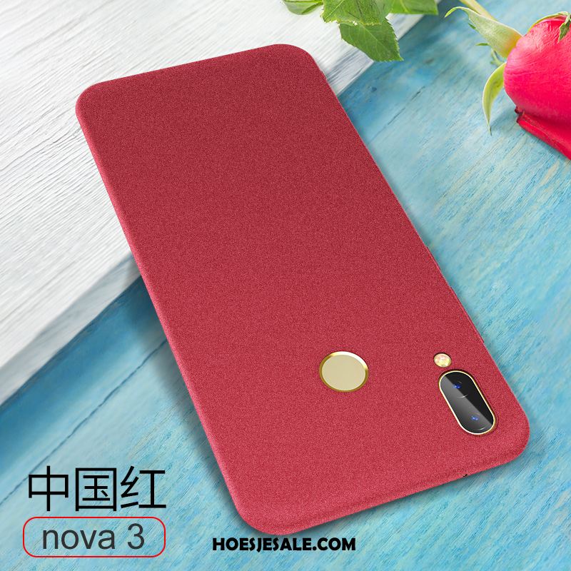 Huawei Nova 3 Hoesje Siliconen All Inclusive Bescherming Trend Schrobben Sale