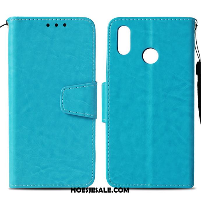 Huawei Nova 3e Hoesje Bescherming Leren Etui Hoes Anti-fall All Inclusive Online