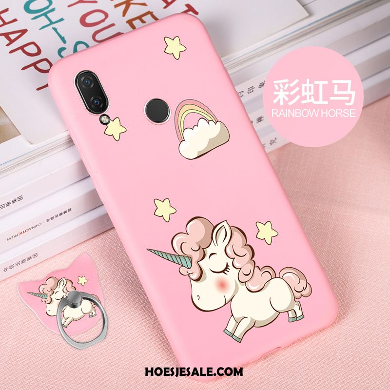Huawei Nova 3e Hoesje Dun Hoes Mooie Mobiele Telefoon Anti-fall Winkel