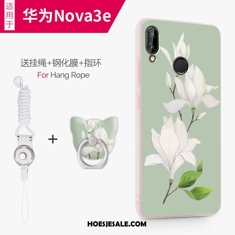 Huawei Nova 3e Hoesje Dun Mobiele Telefoon Anti-fall Scheppend Persoonlijk Kopen