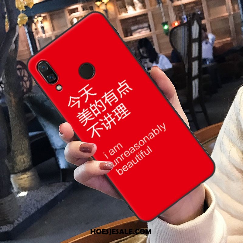 Huawei Nova 3e Hoesje Hoes Lovers Bescherming Net Red Persoonlijk Korting