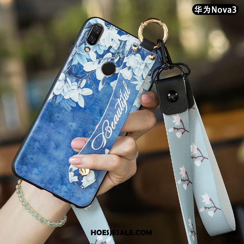 Huawei Nova 3e Hoesje Kunst Net Red Vers Persoonlijk All Inclusive Online