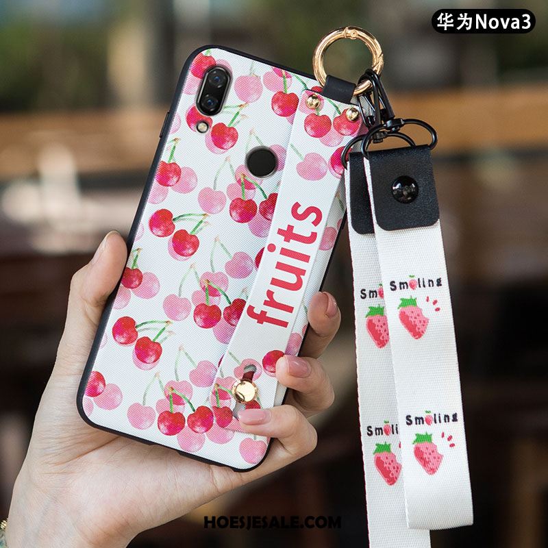 Huawei Nova 3e Hoesje Kunst Net Red Vers Persoonlijk All Inclusive Online