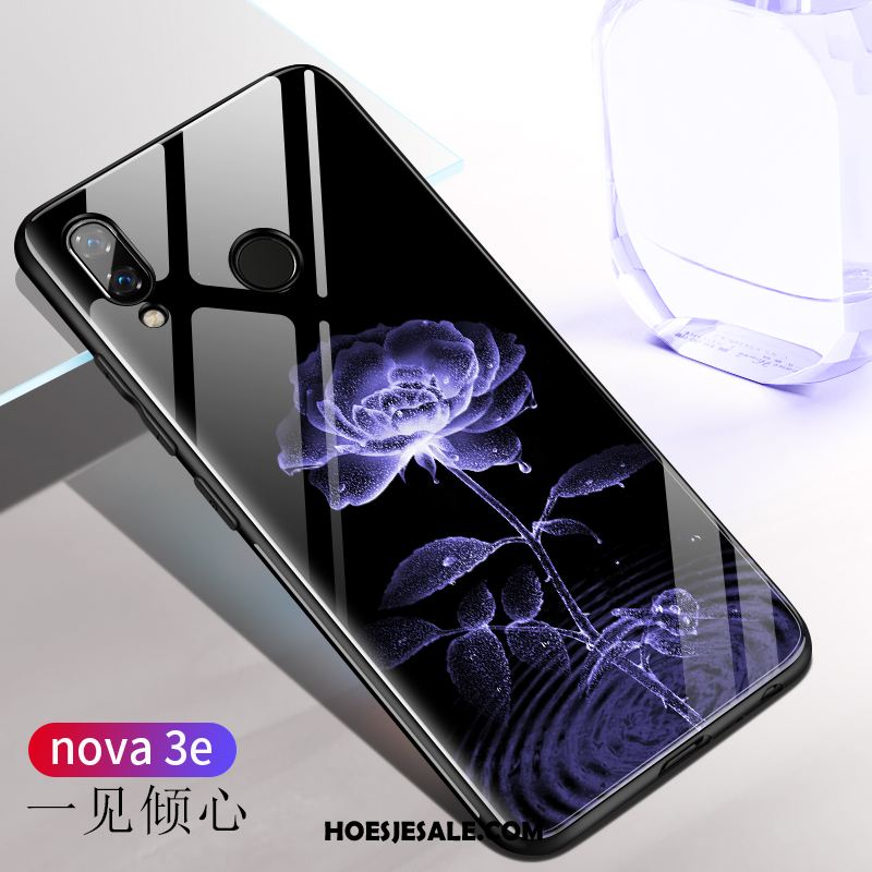 Huawei Nova 3e Hoesje Lichtende Mode Scheppend Dun Spiegel Goedkoop