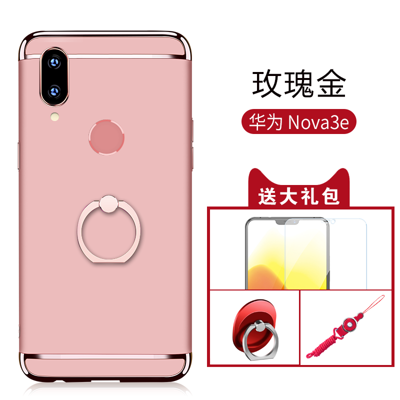 Huawei Nova 3e Hoesje Mobiele Telefoon Lovers Hoes Bescherming Rose Goud Sale