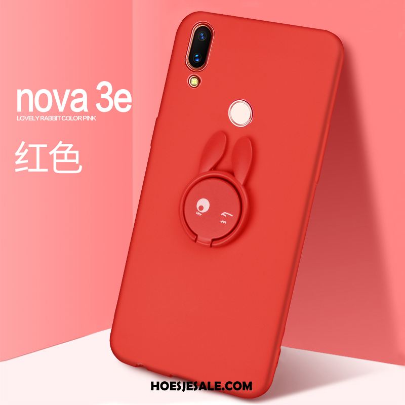 Huawei Nova 3e Hoesje Mooie All Inclusive Hoes Net Red Anti-fall Goedkoop