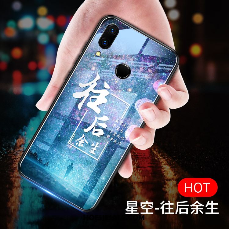 Huawei Nova 3e Hoesje Persoonlijk High End Scheppend Blauw Sterrenhemel Sale