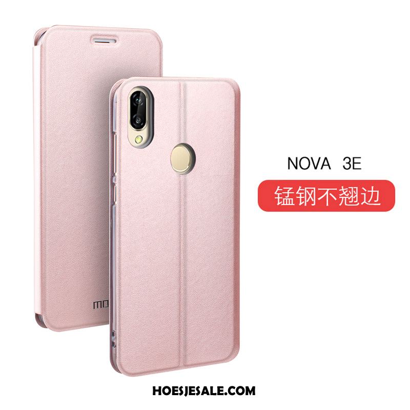 Huawei Nova 3e Hoesje Siliconen Anti-fall Zacht Blauw Mobiele Telefoon Aanbiedingen
