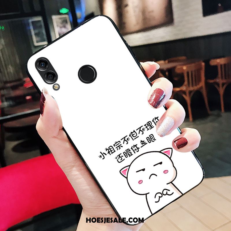 Huawei Nova 3e Hoesje Trend Hoes All Inclusive Zwart Siliconen Kopen