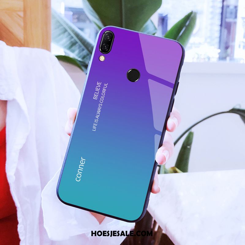 Huawei Nova 3i Hoesje Glas Bescherming Mode Scheppend Persoonlijk Online