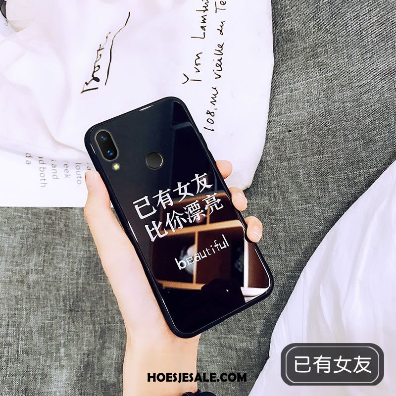 Huawei Nova 3i Hoesje Glas Bescherming Mode Scheppend Persoonlijk Online