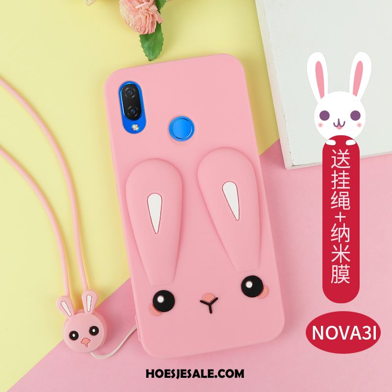 Huawei Nova 3i Hoesje Hanger Scheppend Zacht Jeugd Anti-fall Korting