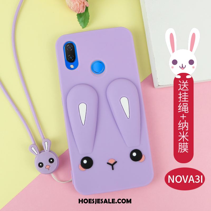 Huawei Nova 3i Hoesje Hanger Scheppend Zacht Jeugd Anti-fall Korting