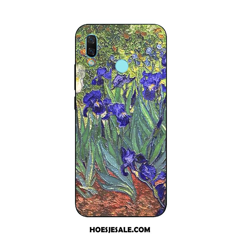 Huawei Nova 3i Hoesje Hoge Reliëf Blauw Hanger Europa Sale