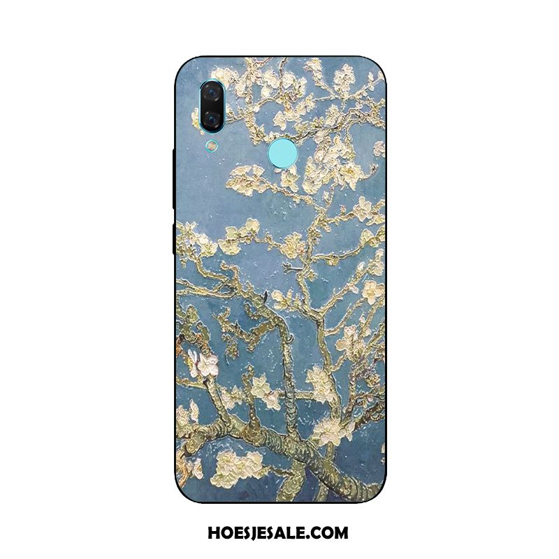 Huawei Nova 3i Hoesje Hoge Reliëf Blauw Hanger Europa Sale