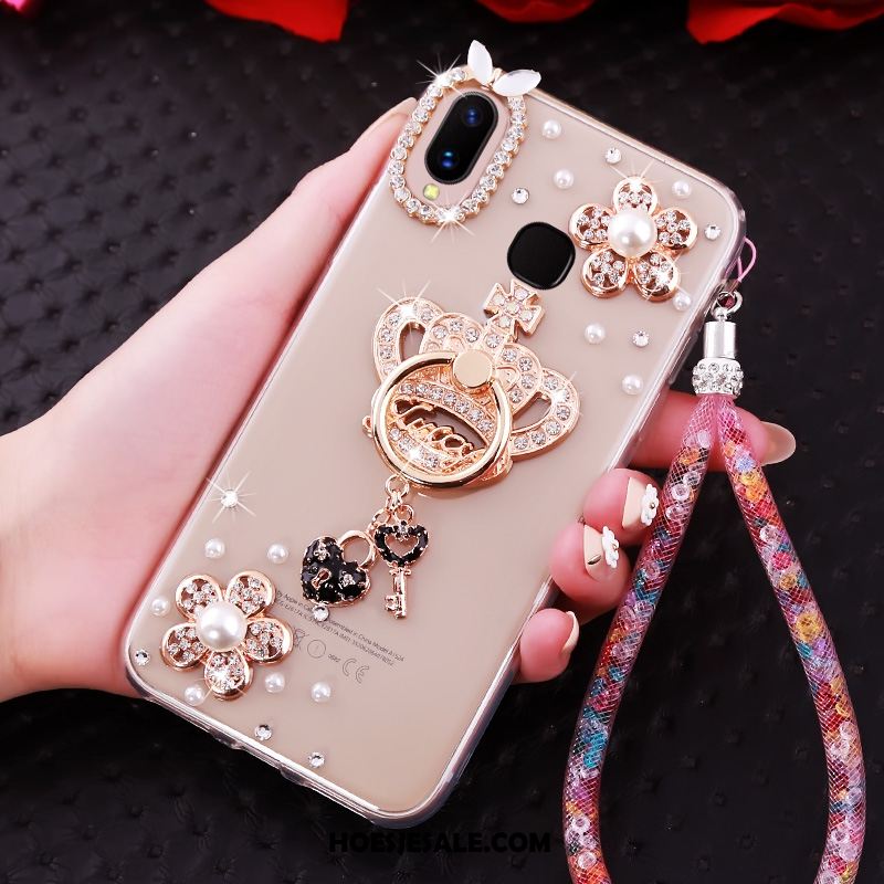 Huawei Nova 3i Hoesje Met Strass Hanger Mobiele Telefoon Doorzichtig Scheppend Online