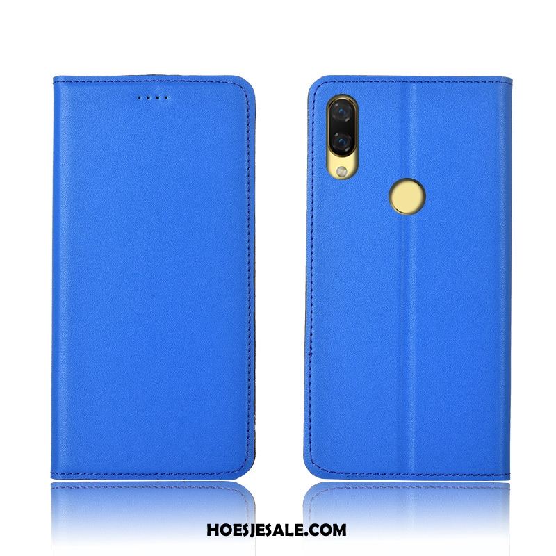 Huawei Nova 3i Hoesje Mobiele Telefoon Leren Etui Clamshell Nieuw Zacht Sale