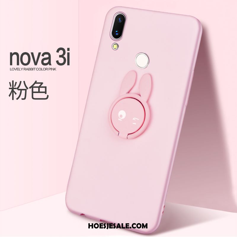 Huawei Nova 3i Hoesje Mooie Ring All Inclusive Anti-fall Siliconen Sale
