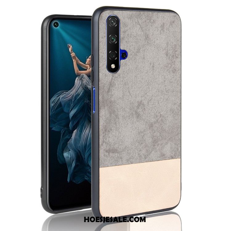 Huawei Nova 5t Hoesje All Inclusive Zwart Hoes Trend Bescherming Goedkoop