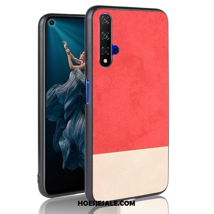 Huawei Nova 5t Hoesje All Inclusive Zwart Hoes Trend Bescherming Goedkoop