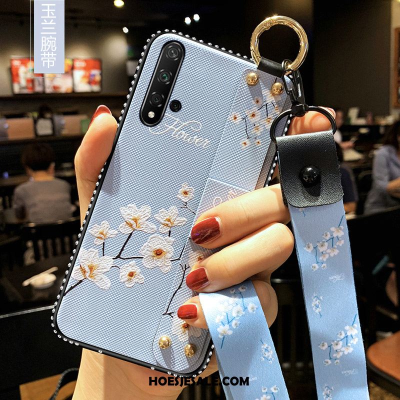 Huawei Nova 5t Hoesje Anti-fall Strass Mobiele Telefoon Hoes Bescherming Goedkoop