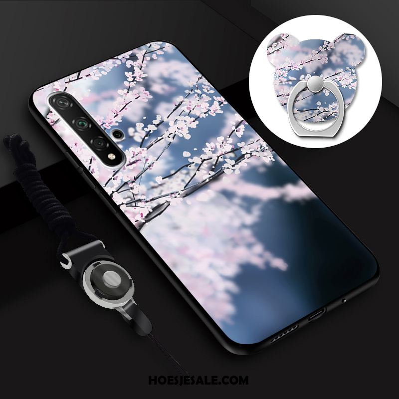 Huawei Nova 5t Hoesje Hoes Mobiele Telefoon Siliconen Blauw Bescherming Goedkoop