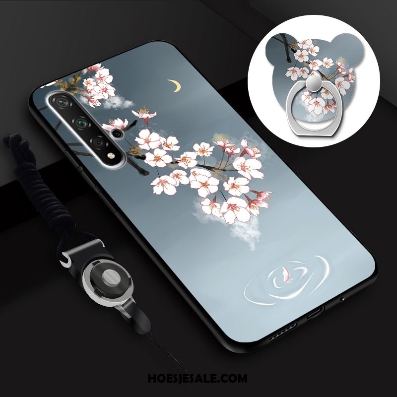 Huawei Nova 5t Hoesje Hoes Mobiele Telefoon Siliconen Blauw Bescherming Goedkoop