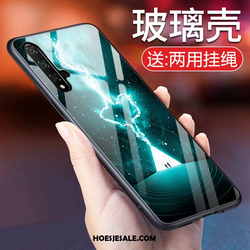 Huawei Nova 5t Hoesje Mobiele Telefoon Zacht Purper Licht Hoes Aanbiedingen