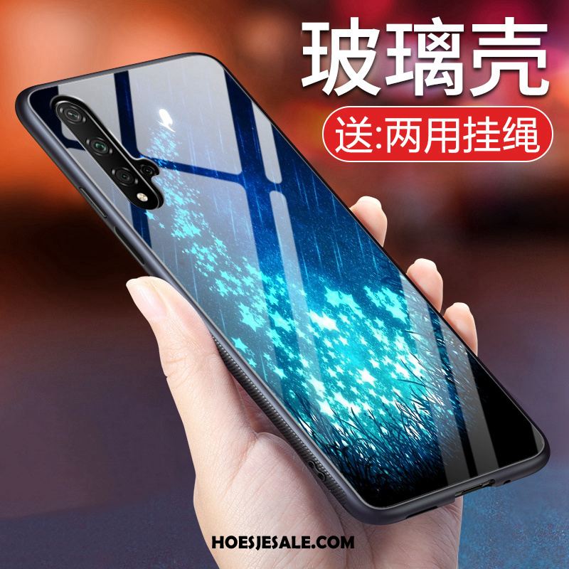 Huawei Nova 5t Hoesje Mobiele Telefoon Zacht Purper Licht Hoes Aanbiedingen