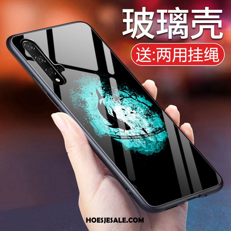 Huawei Nova 5t Hoesje Mobiele Telefoon Zacht Purper Licht Hoes Aanbiedingen