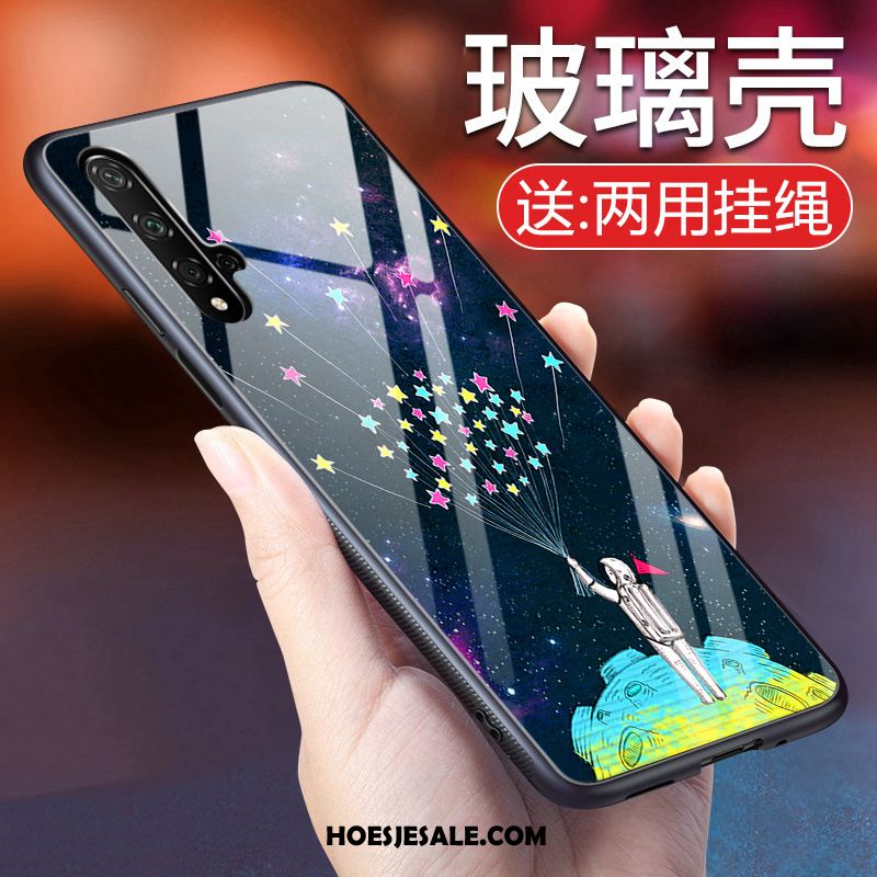 Huawei Nova 5t Hoesje Mobiele Telefoon Zacht Purper Licht Hoes Aanbiedingen