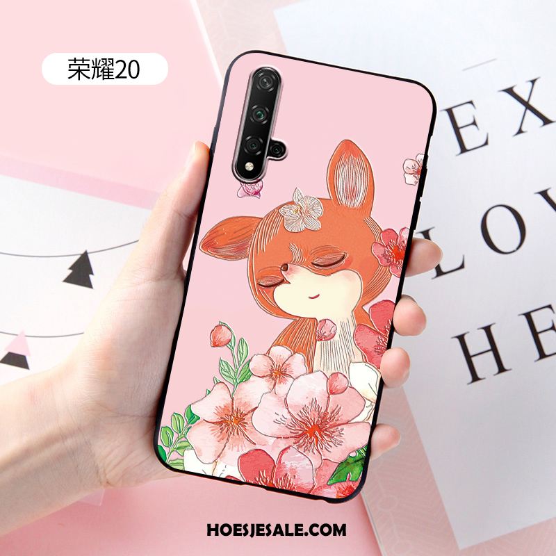 Huawei Nova 5t Hoesje Schrobben Zacht Anti-fall All Inclusive Mooie Goedkoop