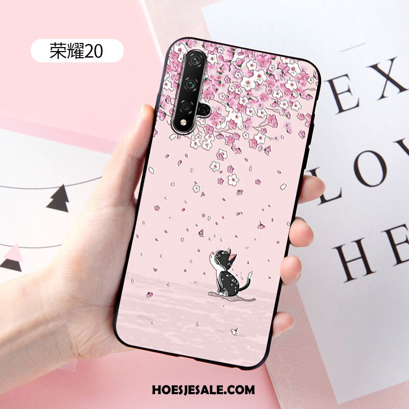 Huawei Nova 5t Hoesje Schrobben Zacht Anti-fall All Inclusive Mooie Goedkoop