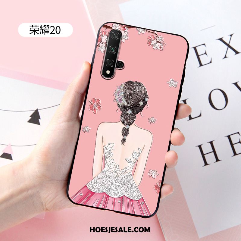 Huawei Nova 5t Hoesje Schrobben Zacht Anti-fall All Inclusive Mooie Goedkoop