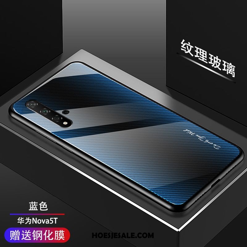 Huawei Nova 5t Hoesje Trend Mode Bescherming Skärmskydd Anti-fall