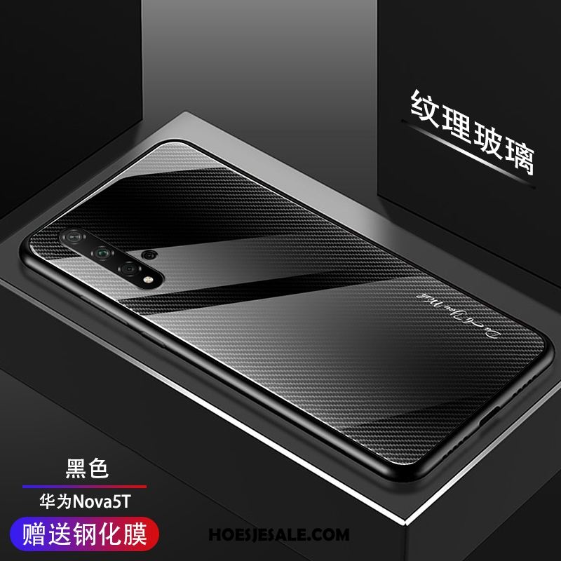 Huawei Nova 5t Hoesje Trend Mode Bescherming Skärmskydd Anti-fall