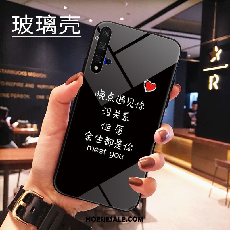 Huawei Nova 5t Hoesje Trend Wit Mooie Siliconen Mode Online