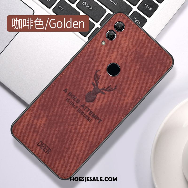 Huawei P Smart 2019 Hoesje Anti-fall Bescherming Patroon Hoes Doek Sale