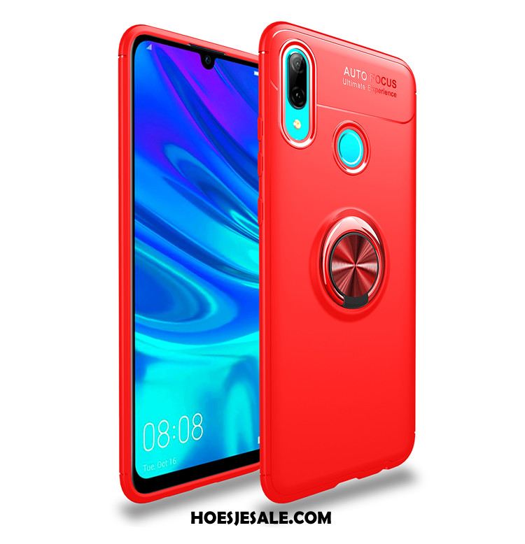 Huawei P Smart 2019 Hoesje Bescherming Rood Ring Zacht Mobiele Telefoon Goedkoop