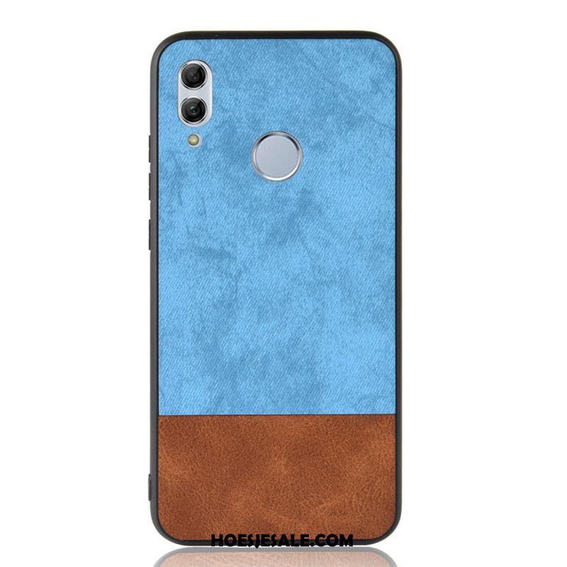 Huawei P Smart 2019 Hoesje Denim Anti-fall Bescherming Mobiele Telefoon Hoes Goedkoop