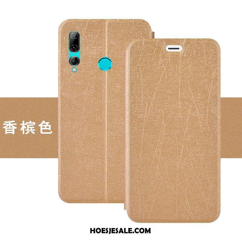 Huawei P Smart+ 2019 Hoesje Folio Siliconen Bescherming Anti-fall Mobiele Telefoon Goedkoop