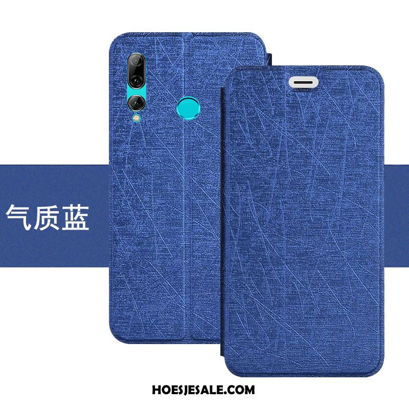 Huawei P Smart+ 2019 Hoesje Folio Siliconen Bescherming Anti-fall Mobiele Telefoon Goedkoop