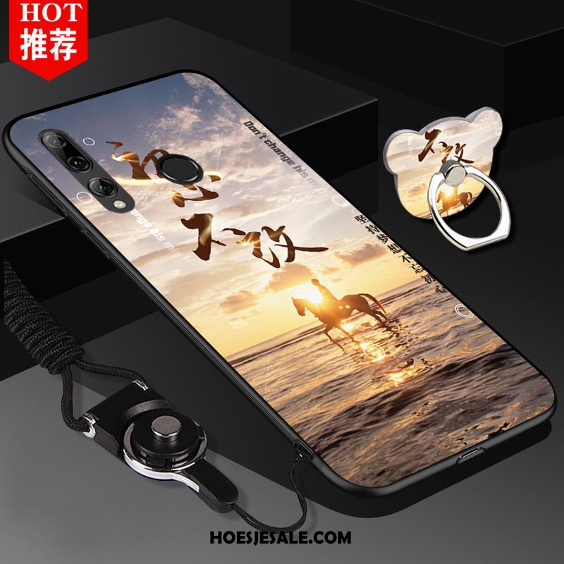 Huawei P Smart+ 2019 Hoesje Hoes Bescherming Mobiele Telefoon Zacht Roze Korting