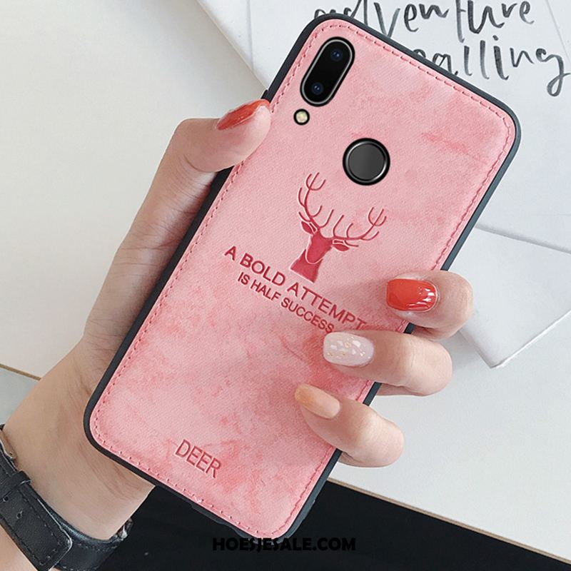 Huawei P Smart 2019 Hoesje Hoes Persoonlijk Mobiele Telefoon Trendy Merk Roze Sale