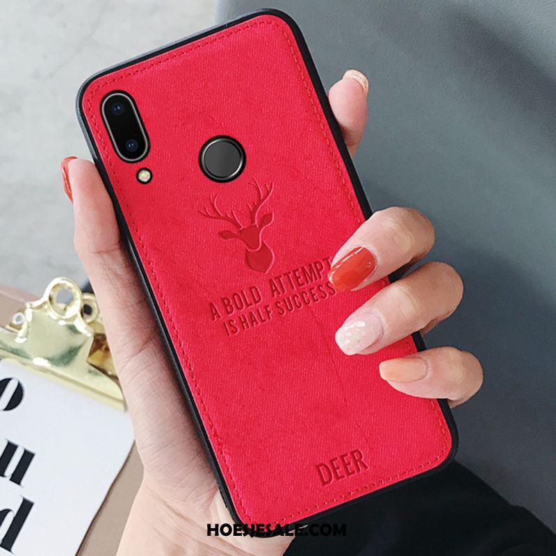 Huawei P Smart 2019 Hoesje Hoes Persoonlijk Mobiele Telefoon Trendy Merk Roze Sale