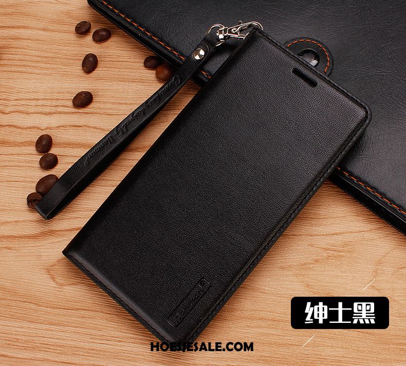 Huawei P Smart 2019 Hoesje Kaart Folio Hanger Leren Etui Mobiele Telefoon Sale